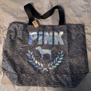 Pink Victoria Secret Tote Bag